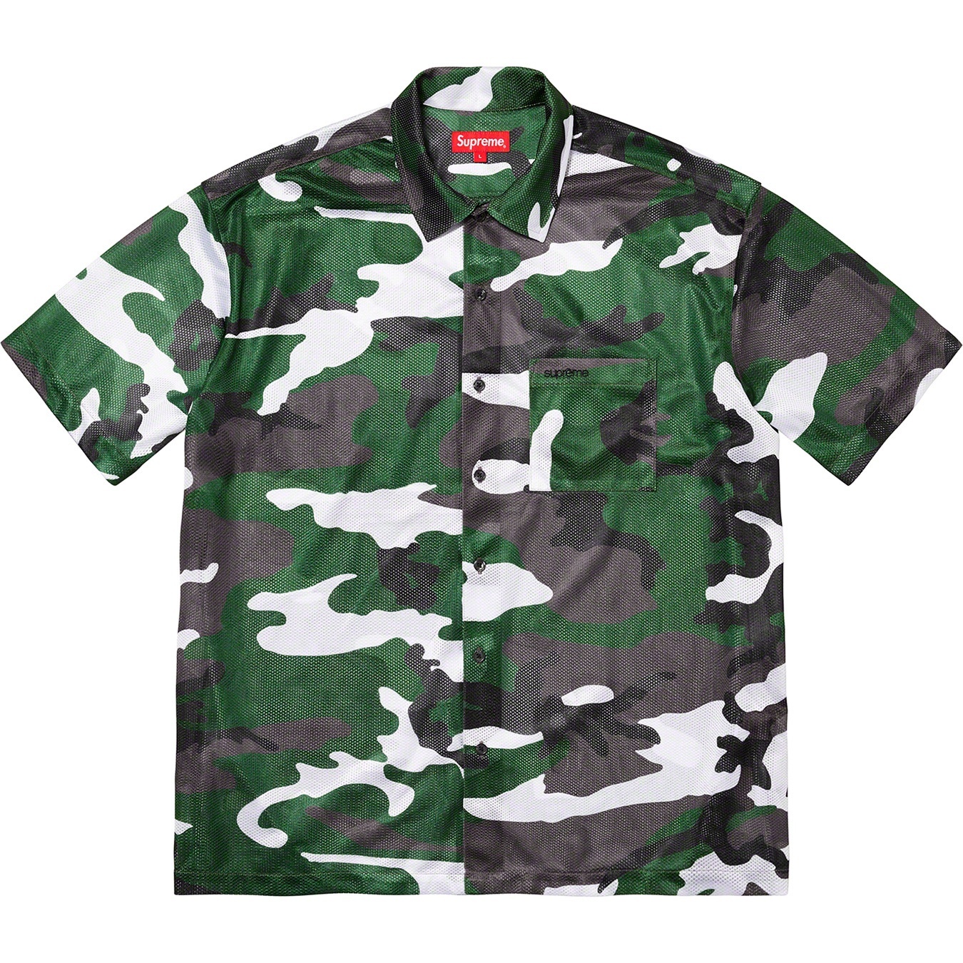 Camo Mesh S/S Shirt view 3
